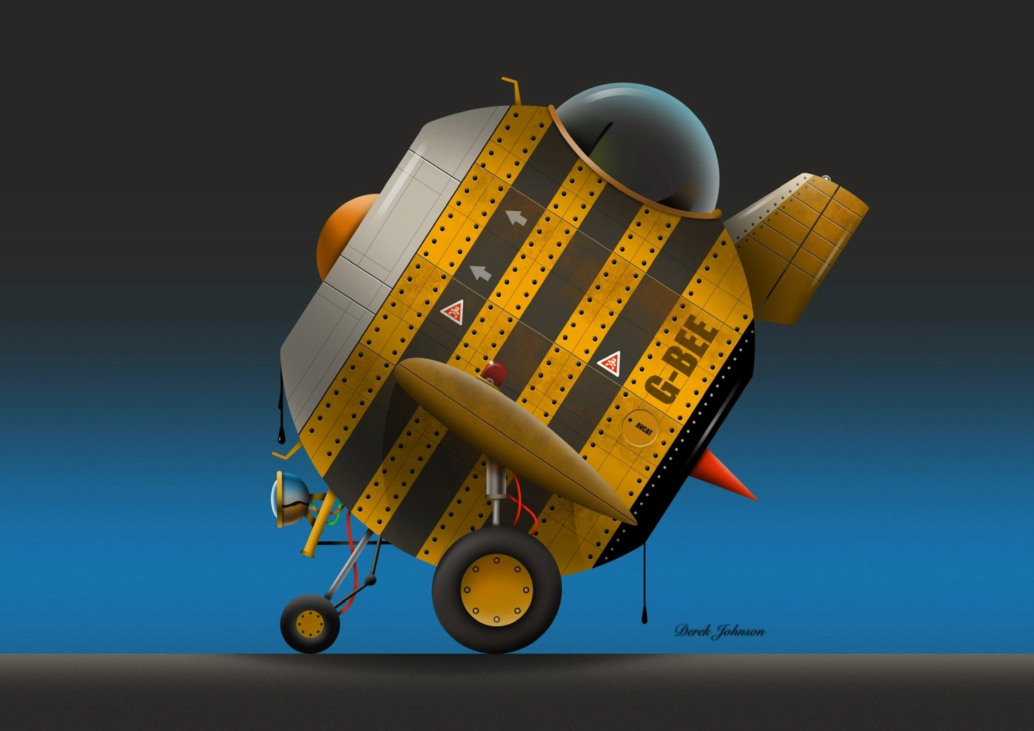 G-BEE: Flight of the Chibi Bumble Bee Jet